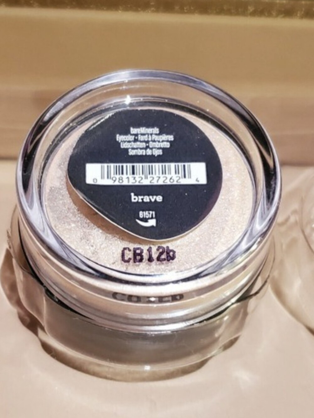 ❇️🧚‍♀️BRAVE Bareminerals DISCONTINUED EyeColor NWT